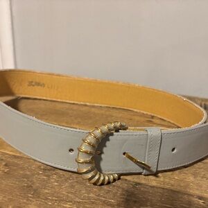 St. John Light blue and Gold Belt